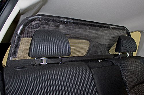 Cargo Area Dog Barrier for CUV & Mid-Sized SUV 46" Wide Hatchback Pet Divider Crossover Vehicle Car Net Mesh Travel Back Seat Barricade Partition Gate Restraint Fence Trunk Shield - view 2