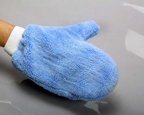 Microfiber Terry Weave Dusting & Polishing Mitt, Lint-Free, Scratch-Free, Ultra-Soft, for Home Cleaning & Auto Detailing, 2-Pack - view 6