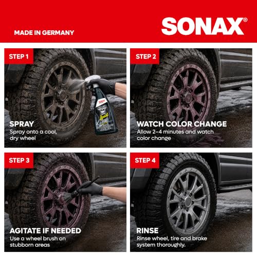 The Beast Wheel Cleaner, Color-Changing Non-Acid Formula, 1 Liter - view 6