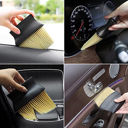 Auto Interior Dust Brush Soft Bristles Car Cleaning Brushes Duster Tool for Automotive - view 5