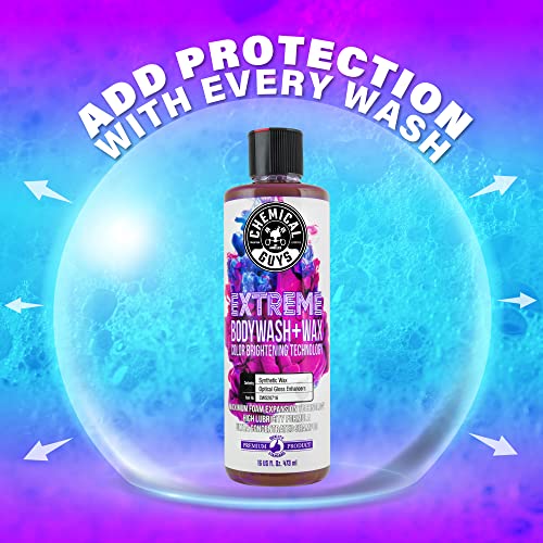 CWS20764CW 14-Piece Arsenal Builder Car Wash Kit W/Foam Gun, Bucket & 5-16 oz Car Care Cleaning Chemicals (Works w/Garden Hose) + Extreme Bodywash & Wax Foaming Car Wash Soap 64 oz - view 3