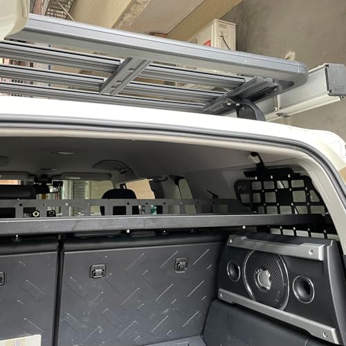 For Toyota FJ Cruiser (XJ10) 2007-2022 Car Accessories Modular Storage Molle Panel System Trunk Shelf Interior Luggage Carrier Rack Organizer Aluminum (Installation Requires Side Panels) - view 4
