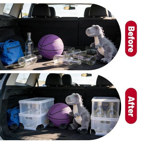 Car Trunk Organizer Blocks with Foam Padded,Dividers Hold Cargo in Place - view 2