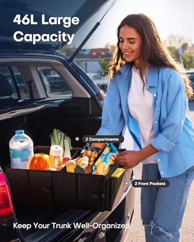 Trunk Organizer - Foldable Car Organizer for SUVs & Sedans Storage - view 4