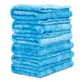 Microfiber Plush Edgeless Towels, for Car Cleaning, Detailing and Polishing, Scratch-Free, 16” x 16”, Set of 6, 14901