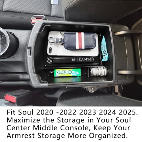 Center Console Organizer Tray for KIA Soul 2020-2025 Accessories - view 5