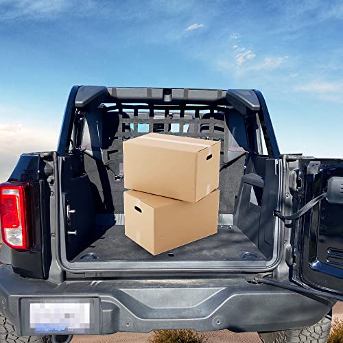 For Ford Bronco Pet Dog Safety Barrier Divider Trunk Cargo Isolation Mesh Net for Ford Bronco 4 Door 2021 2022 2023 2024 2025 Driving Safely with Pet for Small Medium Large Pets - view 6
