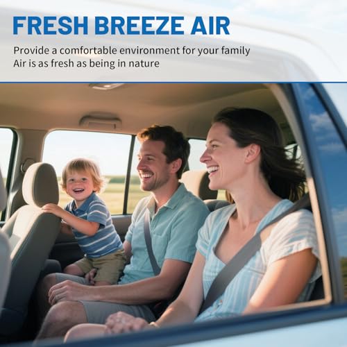 3 Pack Cabin Air Filter CF12237 Replacement for Niss-an NV200 2017 2018 2019 2020 2021, Versa 2014 2015 2016 2017 2018 2019 - view 6