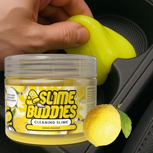 Car Detailing Slime, Lemon 1 Pack, Reusable Dust Remover