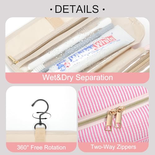 Travel Hanging Toiletry Bag & Makeup Bag for Women Girls Kids Gifts - view 3