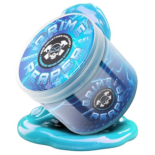 Grime Reaper Cleaning Gel | Clean Slime Putty | Auto Detailing | Car Interior Cleaner | Car Accessories | Electronic Products Keyboard Cleaner | Dust Remover - view 2
