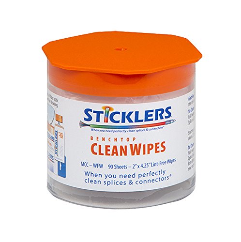 Fiber Wipes Lint Free Cloth Dispenser, 90 sheets
