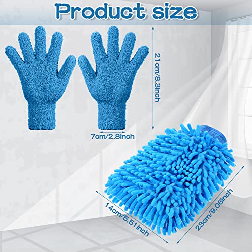 6 Pcs Microfiber Dusting Mitt Glove for Plant - view 2