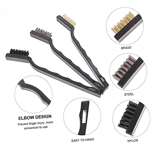 Car Detailing Brush Set, Plastic Tools for Trim Seams - view 5