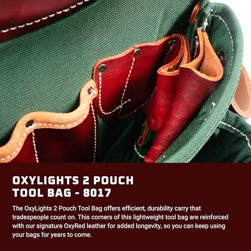 OxyLights 2 Pouch Tool Bag - 9 Pockets & Tool Holders - Made in USA - view 2