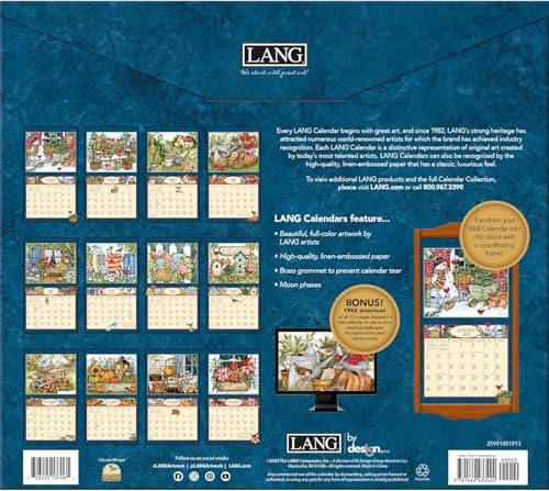 Heart and Home by Susan Winget 2025 Wall Calendar - view 3
