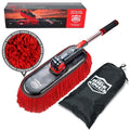 Car Duster Exterior Scratch Free,Soft Car Brush Kit for Truck,SUV,RV and Motorcycle,Wax Cotton Hair,Dusters with Extendable Handle,Duster for Cleaning,Dust Pollen Removing,No Lint