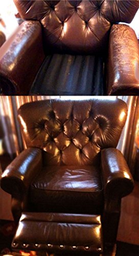 Furniture Leather Max Leather Refinish and Restorer 4 Oz Jar (Leather Repair) (Leather Restore) (Vinyl Repair) (Wine) - view 5