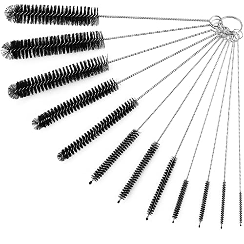 12 Pcs Straw Cleaner Brushes Set, 8.2 Inch Nylon Cleaning Brush