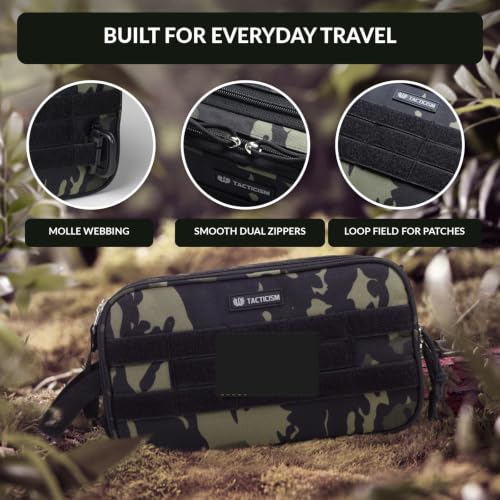 Toiletry Bag for Men - Extra Large Tactical Dopp Kit for Travel - view 5