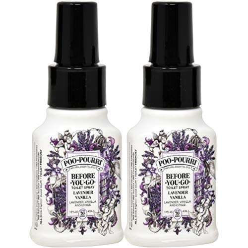 Lavender vaniilla Scent Odor Eliminator 1.4 oz. Liquid. 2-pack