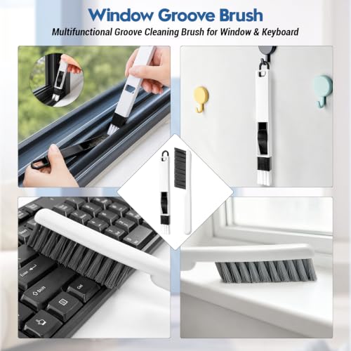 20 Pcs Crevice Cleaning Brush, V-Shaped Grout Brush for Kitchen - view 5