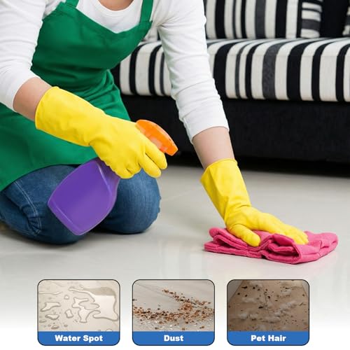 20 Pcs Reusable Duster Refills, 360° Washable Pads, Wet and Dry Use - view 5