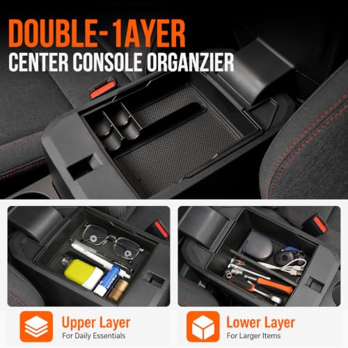 Center Console Organizer Set for 2022-2026 Ford Maverick Accessories - view 3