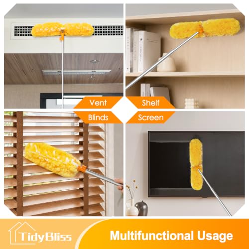 6 ft Long Dusters for Cleaning Compatible with Swiffer - view 2