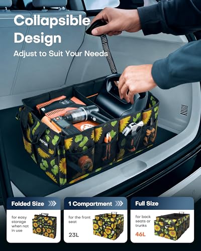 Trunk Organizer - Foldable Car Organizer for SUVs & Sedans Storage - view 5
