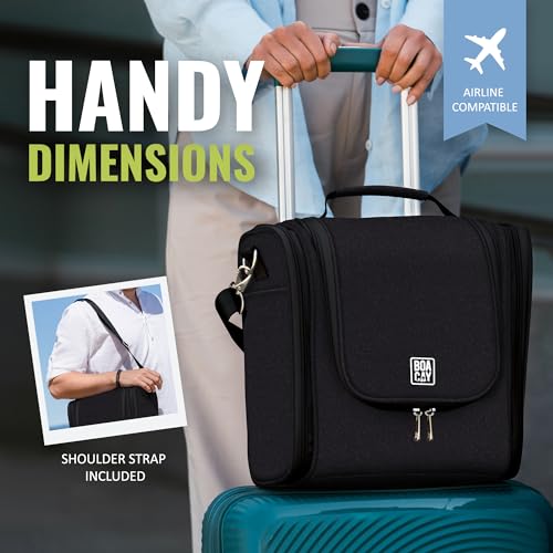 Extra Large Hanging Travel Toiletry Bag for Women and Men, Makeup Bag - view 5