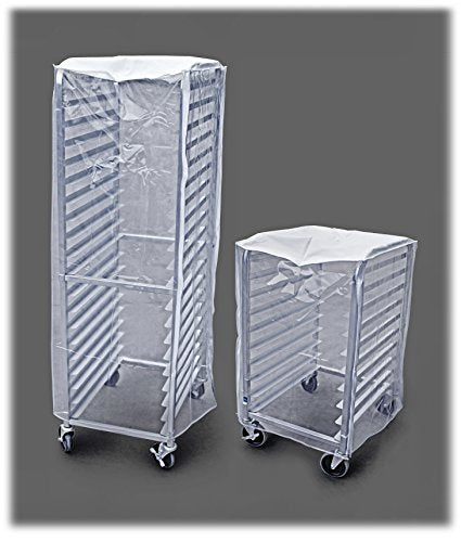 Clear Plastic Sheet Pan/Bun Pan Rack Cover, 20-Tier - view 4