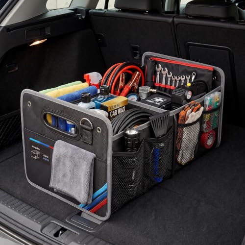Car Trunk Organizer, 1680D Oxford Fabric, Collapsible Storage Box - view 5