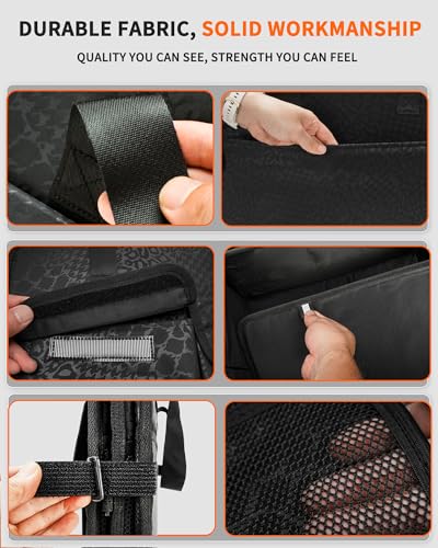 Sturdy Car Trunk Organizer - Firm Inner Panels, Foldable Storage - view 6