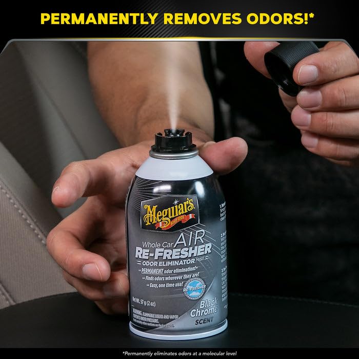 Whole Car Air Refresher, Black Chrome 2 Oz 6 Pack - view 2