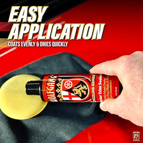 Exterior Trim Sealant | Protects Plastics, Rubber, Vinyl & Metal | Clear Finish & UV Protection | 8 Oz | WG-3000 | Long-Lasting Sealant for Exterior Surfaces - view 3