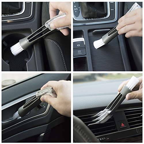 (3 Pack) Microfiber Car Duster Exterior Scratch Free, Extendable Handle, Duster for Black Car, Long Handle Large Design, Car Duster Exterior for Vehicle Outer Dust Cleaning - view 6