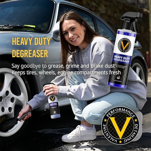 VPD Tire & Trim Detailing Kit - Includes Rubber Vinyl Plastic Reviver, Heavy Duty Degreaser, Tire Brush, Waxing Sponge Applicators, Professional Strength, Protects & Refreshes, Eliminates Dust & Grime - view 4