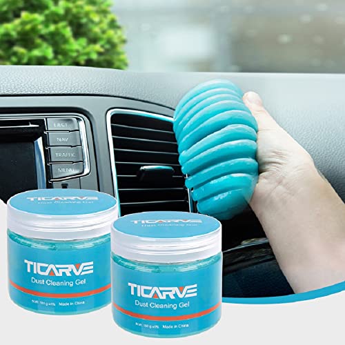 2pack Car Interior Cleaner Gel Car Accessories Cleaning Detail Kit
