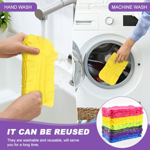 14 Pcs Microfiber Reusable Duster Refills Compatible with Swiffer Duster - view 4