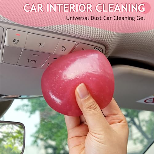 Car Cleaning Gel for Car Cleaning Putty Car Putty Car Interior Cleaner Auto Detail Tools Car Cleaning Slime Car Accessories White Elephant Gifts for Men Women Adults Stocking Stuffers 2 Pack - view 3