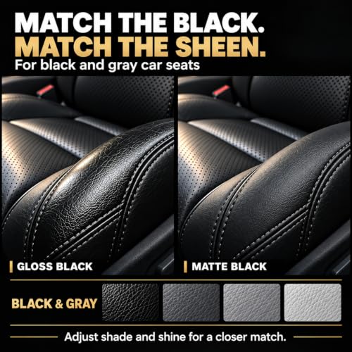 Black Leather Repair Kit with Filler for Larger Damaged Areas - view 6