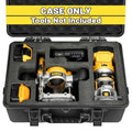Hard Case for Dewalt Router - Tool Bag for Cordless Woodworking Router Tool