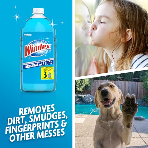 Glass & Window Cleaner Refill, Original, 67.6 oz - view 5