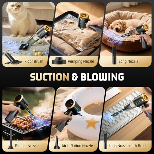 Cordless Handheld Car Vacuum Cleaner: 7-in-1 & 16000Pa Strong Suction - view 6