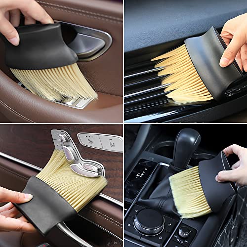 Auto Interior Dust Brush Soft Bristles Car Cleaning Brushes Duster Tool for Automotive - view 2