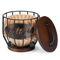 Coffee Filter Holder, Metal Filter Storage Container for 2-4 Cup