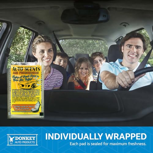 Auto Scents - Professional Car Air Freshener Pads Sampler (Sample Pack of 10 Scents) Multi-Color - view 6