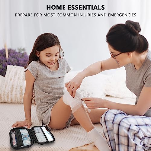 Mini First Aid Kit - 120 Piece Small Waterproof Hard Shell Medical Kit - view 6