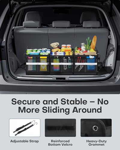 Trunk Organizer for SUV – Car Storage Box Collapsible Car Organizer - view 6